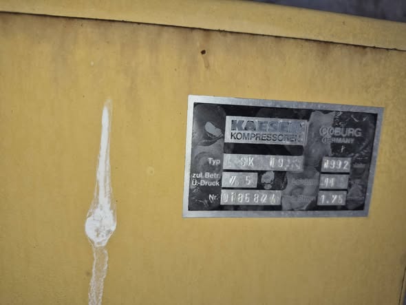 Kompresor śrubowy KAESER SK 19 + zbiornik + osuszacz FST