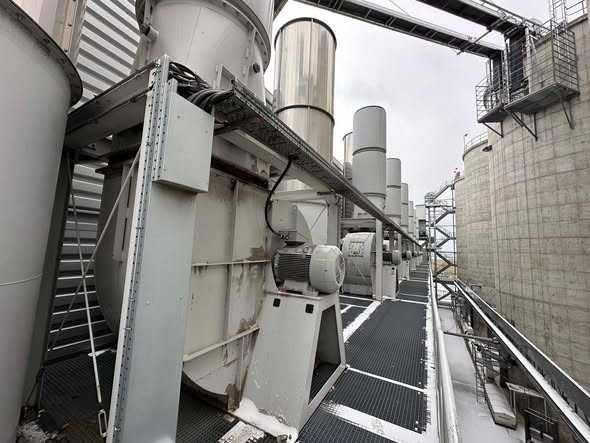 Przemysłowa suszarnia biomasy Swiss Combi – demontaż w cenie