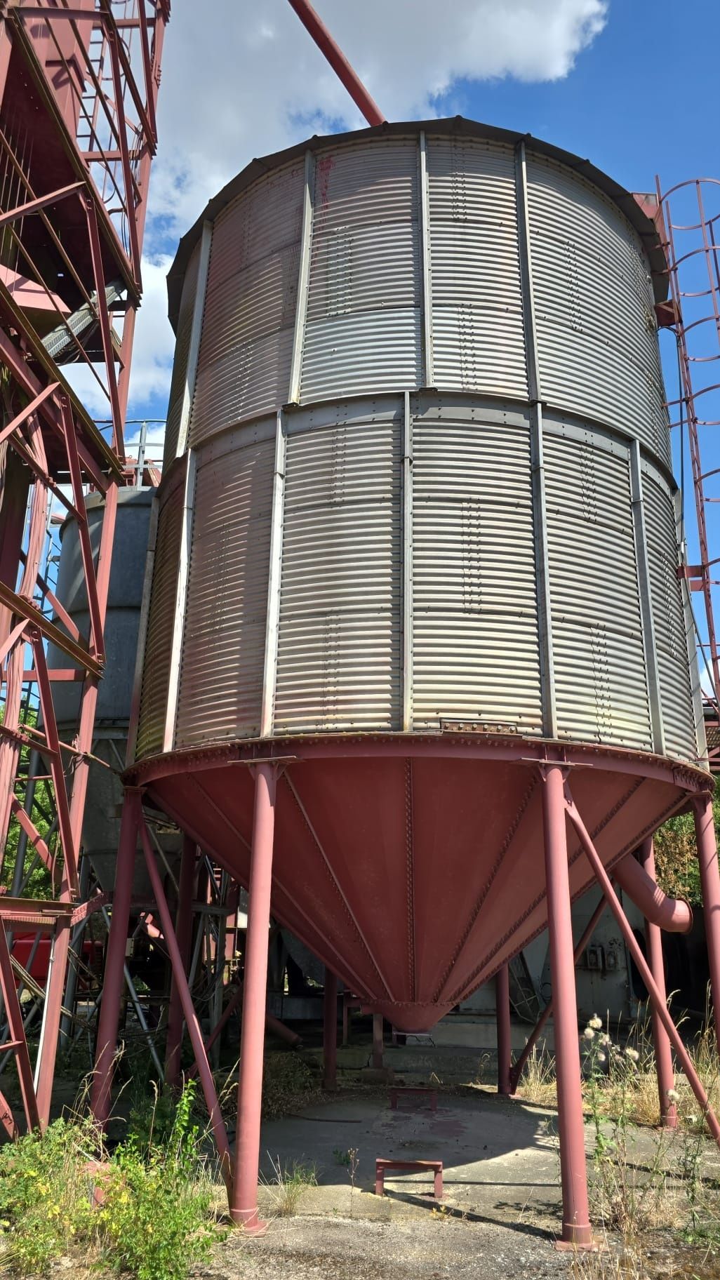 Silos zbożowy Petkusy 150 ton