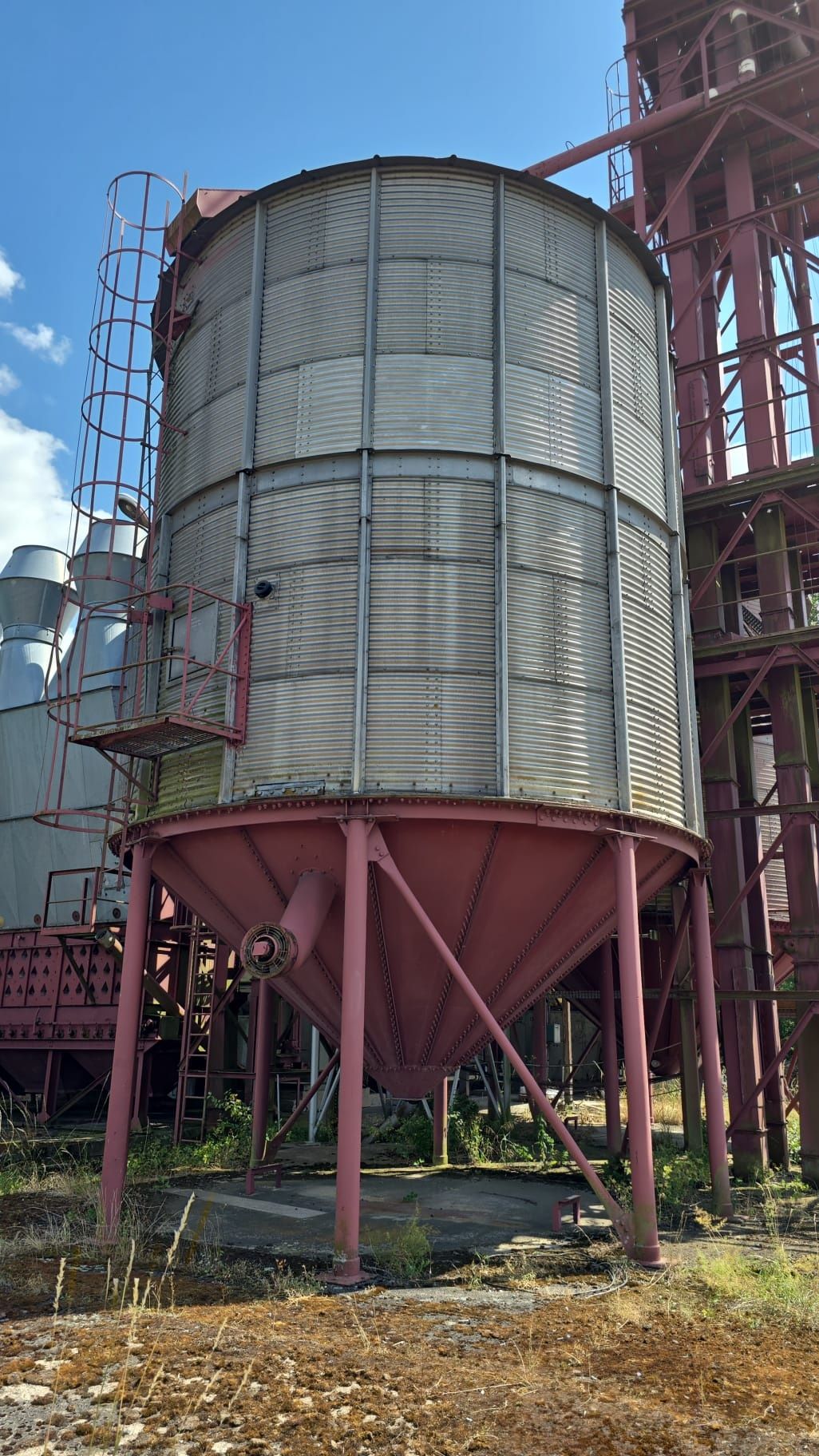 Silos zbożowy Petkusy 150 ton