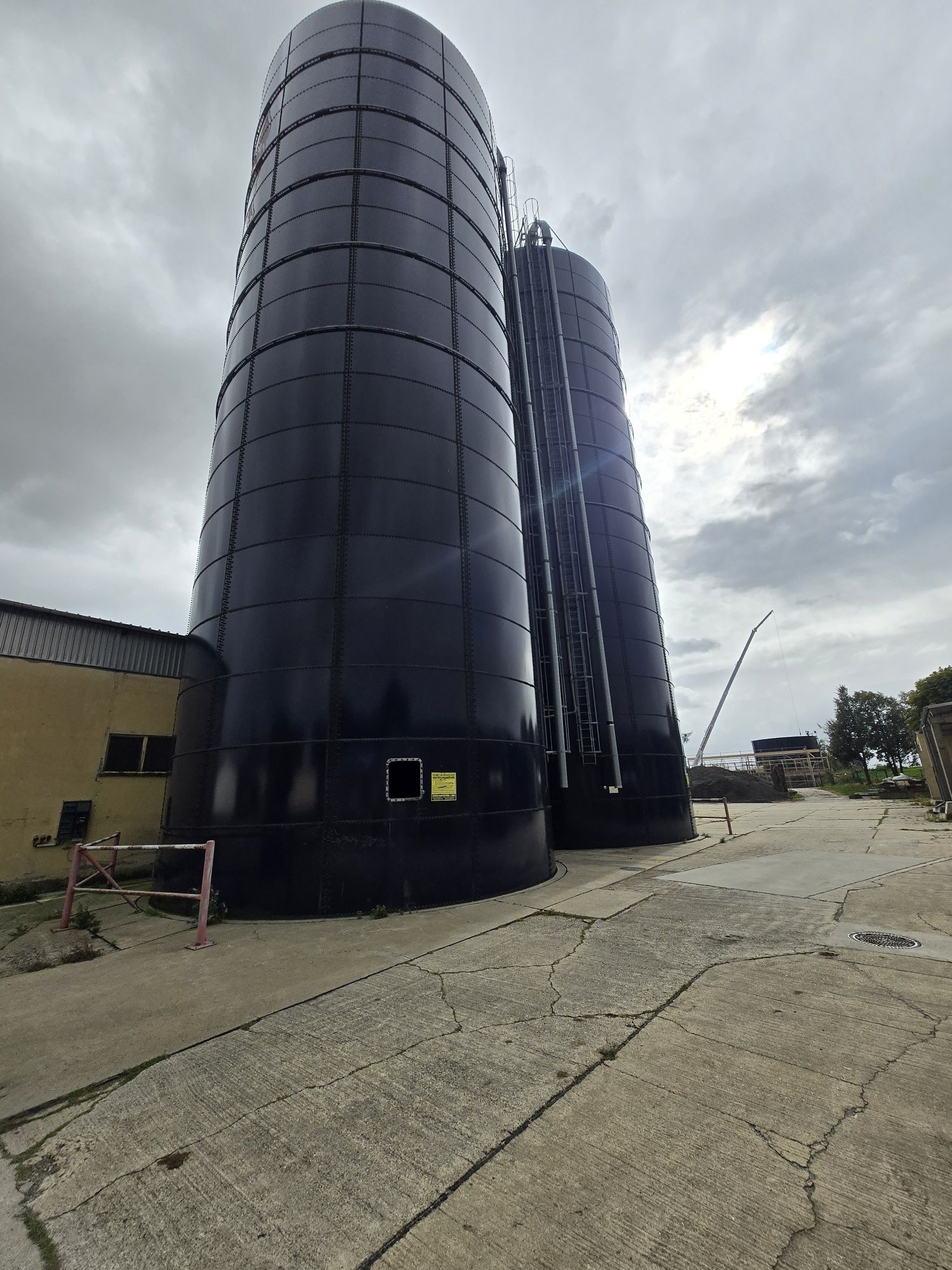 Silosy zbożowe 1800 ton