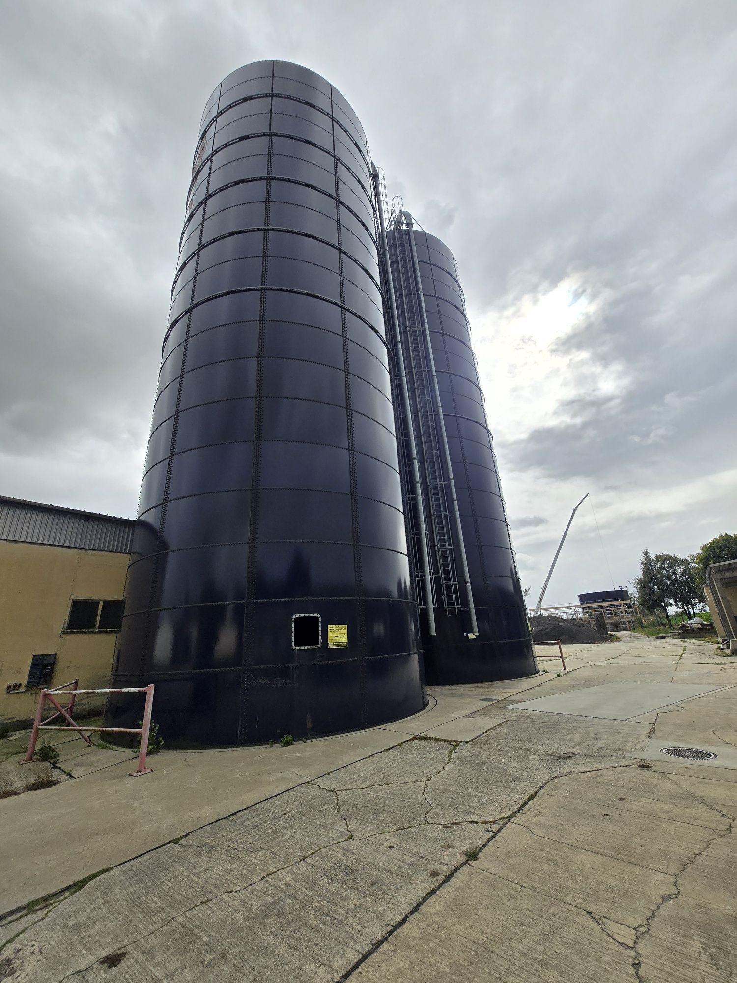 Silosy zbożowe 1800 ton
