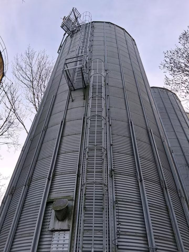 Silosy zbożowe płaskodenne 800 ton