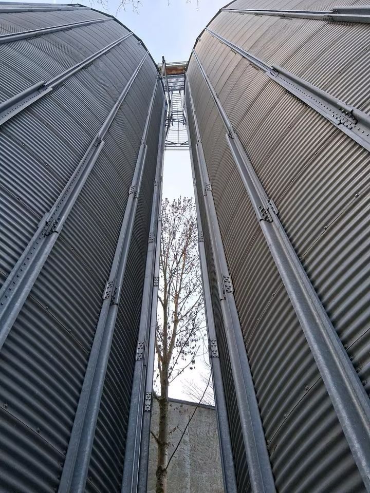 Silosy zbożowe płaskodenne 800 ton